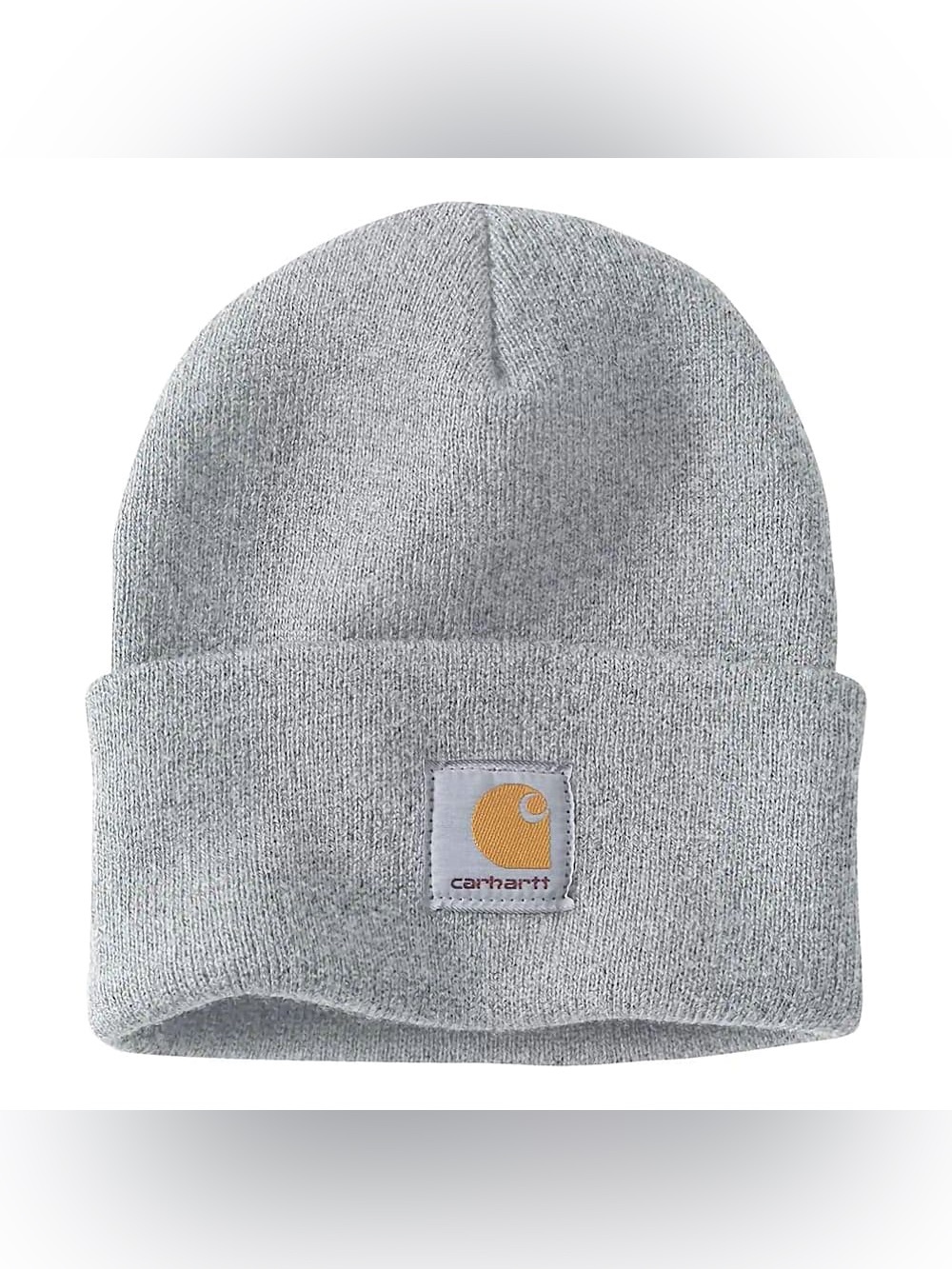 Carhartt Knit Cuffed Beanie - Heather Gray